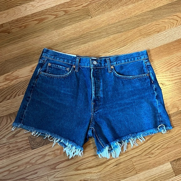 AGolde Parker Long Shorts Size 32 NWT - Picture 6 of 14